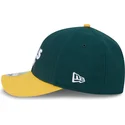 zielono-zolta-czapka-z-zakrzywionym-daszkiem-snapback-9forty-m-crown-player-replica-oakland-athletics-mlb-od-new-era