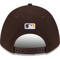 brazowa-czapka-z-zakrzywionym-daszkiem-snapback-9forty-m-crown-player-replica-san-diego-padres-mlb-new-era