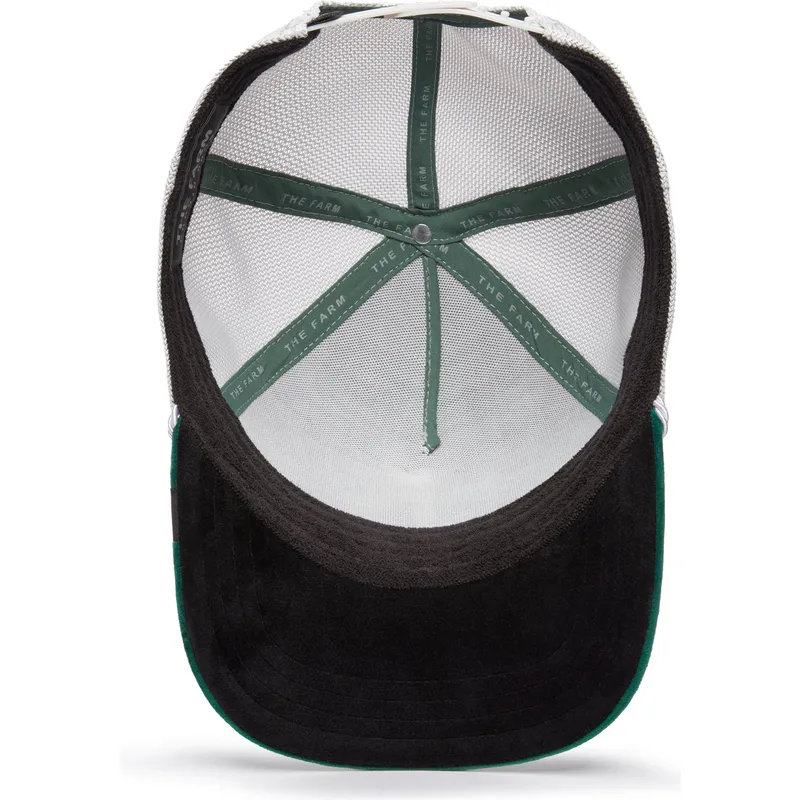 czapka-trucker-zielono-biala-krowa-cash-emerald-cow-the-farm-jewel-tones-goorin-bros