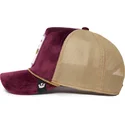 czapka-trucker-fioletowa-pszczola-amethyst-queen-the-farm-jewel-tones-od-goorin-bros