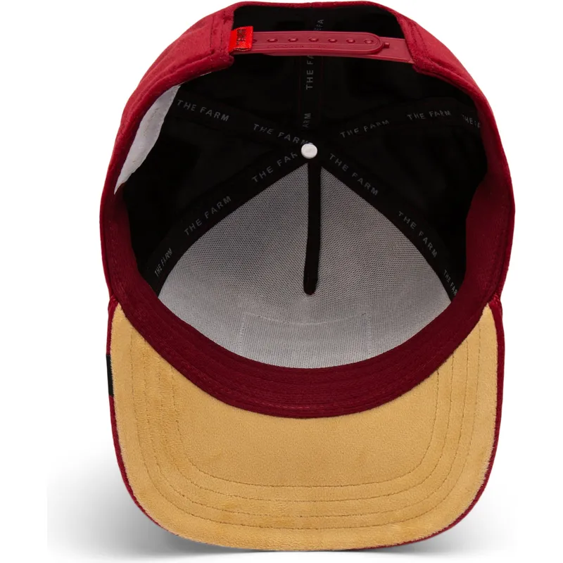 czerwona-czapka-z-daszkiem-snapback-smok-dragon-royalty-the-farm-od-goorin-bros czerwona-czapka-z-daszkiem-snapback-smok-dragon-royalty-the-farm-od-goorin-bros