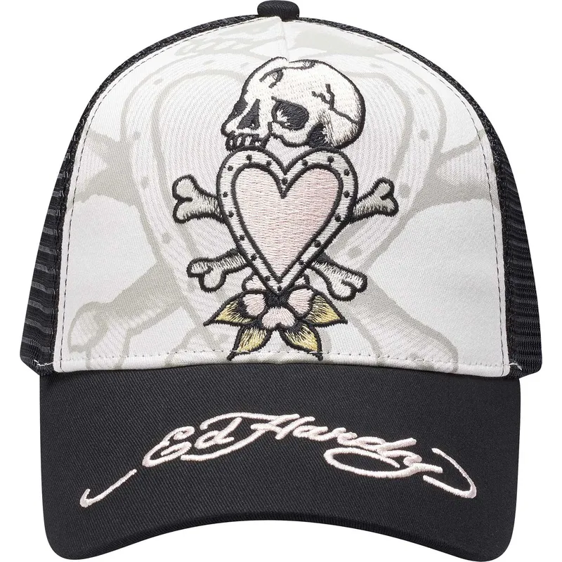 czapka-trucker-czarno-biala-death-before-ed-hardy