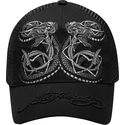 czarna-czapka-truckerka-duo-black-snake-od-ed-hardy