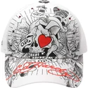 czapka-trucker-biala-death-or-glory-ed-hardy