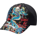 czarna-zakrzywiona-regulowana-czapka-blue-dragon-od-ed-hardy