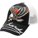 czapka-trucker-czarno-biala-soaring-eagle-ed-hardy