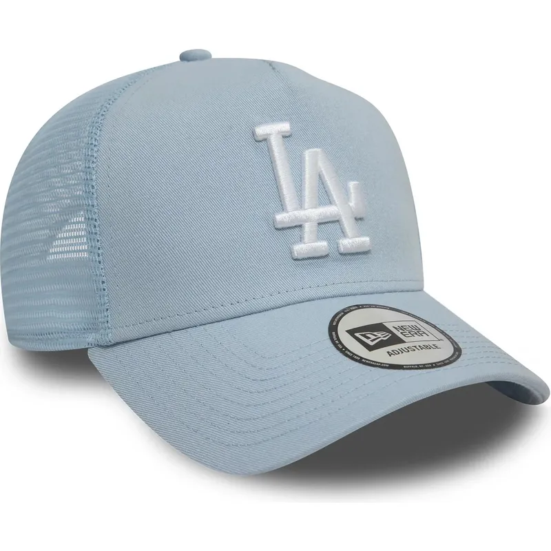 czapka-trucker-jasnoniebieska-9forty-a-frame-league-essential-los-angeles-dodgers-mlb-new-era