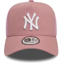 czapka-trucker-rozowa-9forty-a-frame-league-essential-new-york-yankees-mlb-new-era