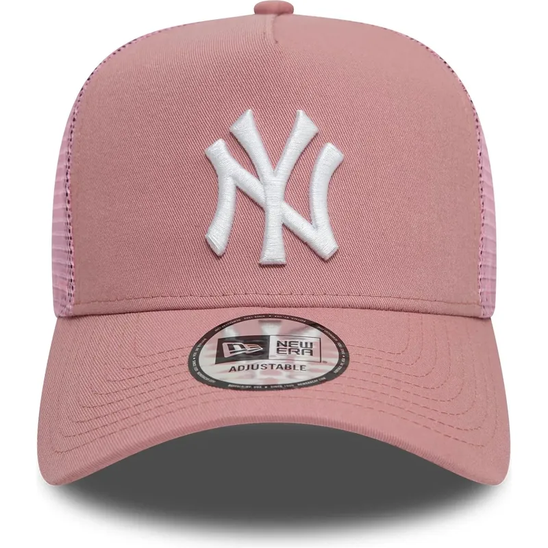 czapka-trucker-rozowa-9forty-a-frame-league-essential-new-york-yankees-mlb-new-era