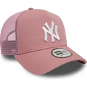czapka-trucker-rozowa-9forty-a-frame-league-essential-new-york-yankees-mlb-new-era
