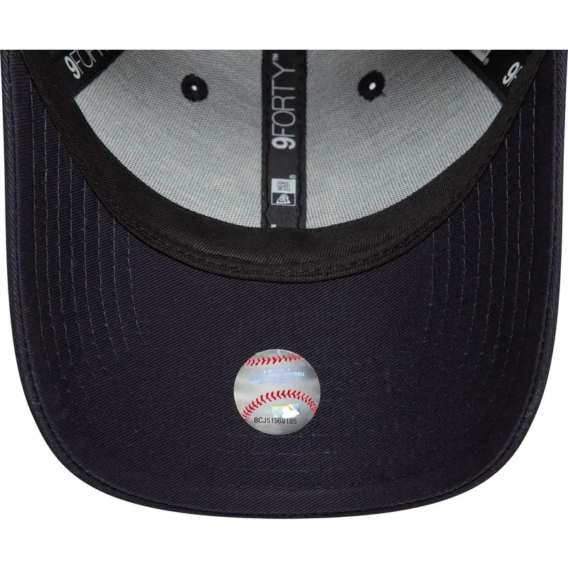 granatowa-zakrzywiona-czapka-regulowana-ze-zlotym-logo-9forty-metallic-new-york-yankees-mlb-new-era