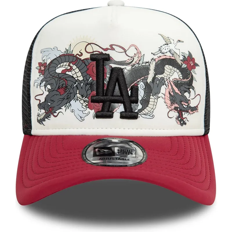 biala-czarna-i-czerwona-czapka-trucker-9forty-a-frame-graphic-los-angeles-dodgers-mlb-dragon-new-era