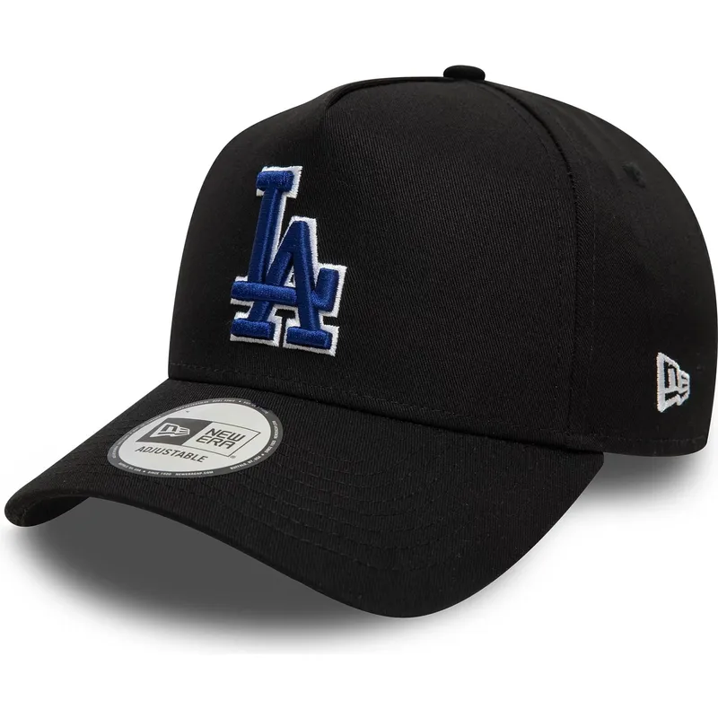 czarna-czapka-z-zakrzywionym-daszkiem-snapback-z-niebieskim-logo-9forty-a-frame-world-series-patch-los-angeles-dodgers-mlb-new-e