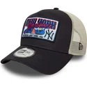 granatowa-czapka-trucker-9forty-a-frame-patch-new-york-yankees-mlb-marki-new-era