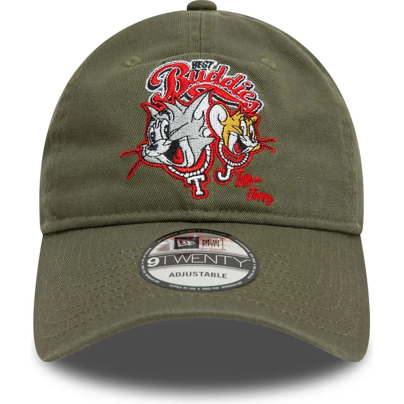 zielona-regulowana-czapka-z-daszkiem-9twenty-tom-i-jerry-looney-tunes-new-era