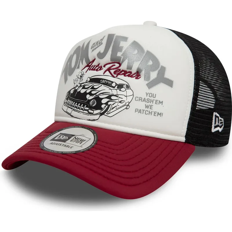 czapka-trucker-wielokolorowa-9forty-a-frame-tom-i-jerry-looney-tunes-new-era