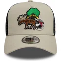 bezowo-czarna-czapka-trucker-9forty-a-frame-outdoor-patch-marki-new-era