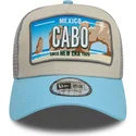 bezowo-niebieska-czapka-truckerka-9forty-a-frame-license-plate-cabo-cities-and-beaches-od-new-era