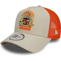 bezowo-pomaranczowa-czapka-truckerka-9forty-a-frame-summer-patch-taste-the-sunshine-od-new-era
