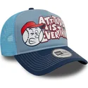 czapka-trucker-niebieska-9forty-a-frame-graphic-attitude-is-everything-new-era