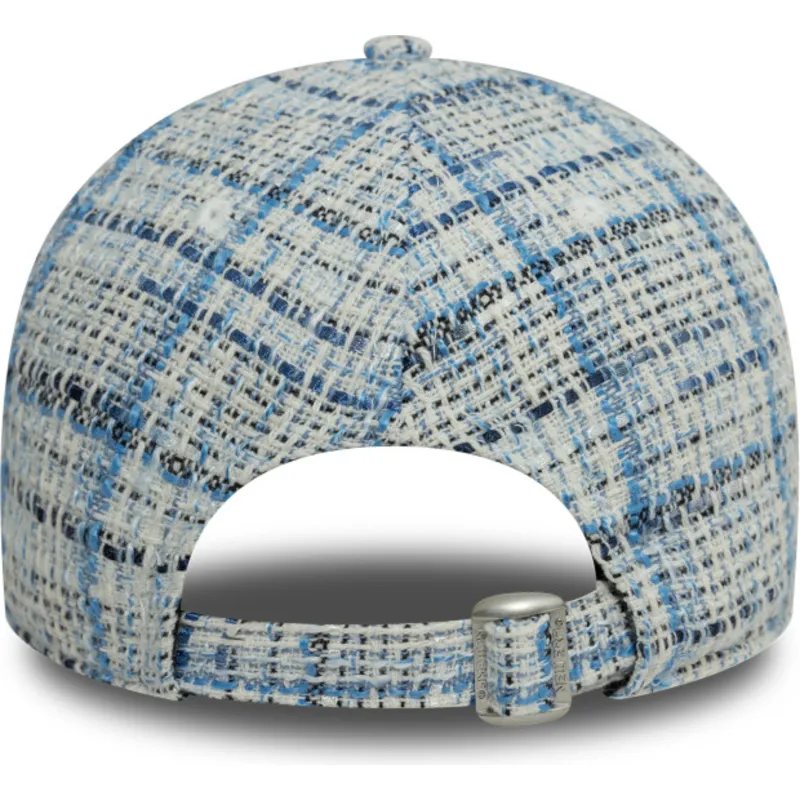 niebieska-regulowana-czapka-z-zakrzywionym-daszkiem-dla-kobiet-9forty-tweed-new-york-yankees-mlb-new-era