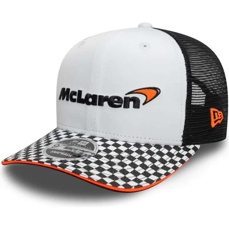 czapka-trucker-plaska-biala-i-czarna-snapback-9fifty-checkered-visor-mclaren-racing-formula-1-new-era