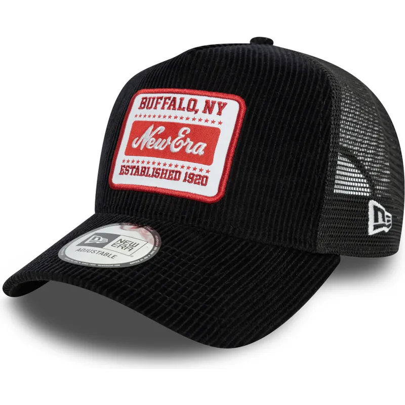 czapka-trucker-czarna-9forty-a-frame-patch-cord-new-era