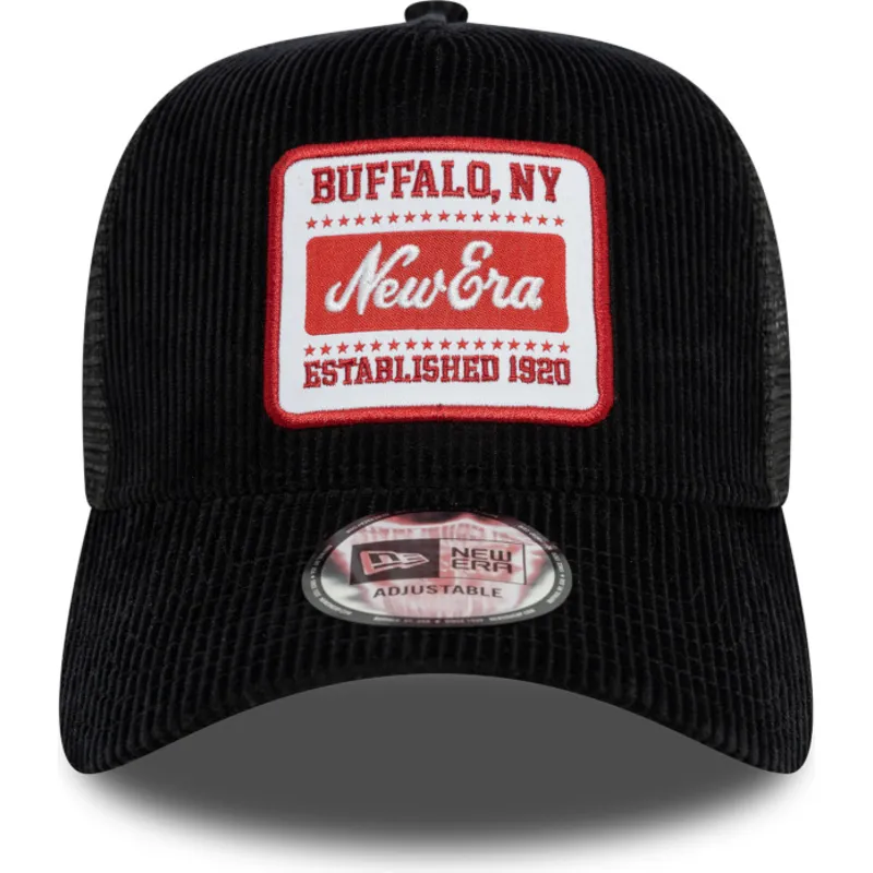 czapka-trucker-czarna-9forty-a-frame-patch-cord-new-era
