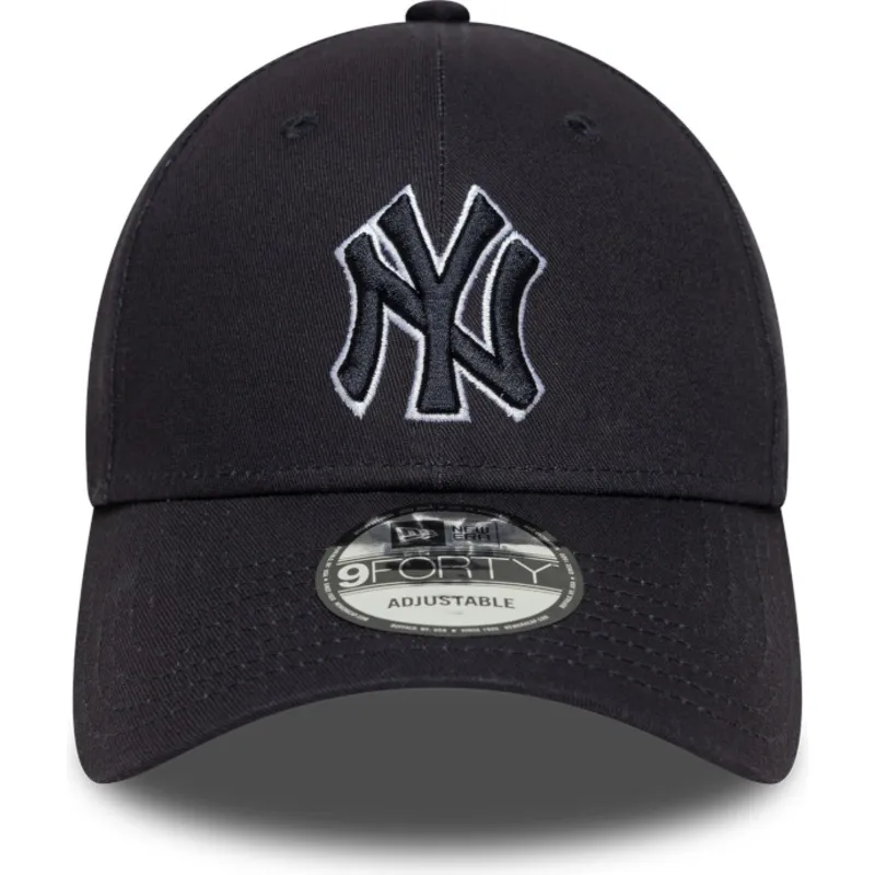 granatowa-zakrzywiona-czapka-regulowana-z-granatowym-logo-9forty-outline-new-york-yankees-mlb-new-era