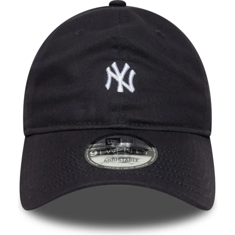 granatowa-zakrzywiona-czapka-z-regulacja-9twenty-mini-logo-new-york-yankees-mlb-new-era