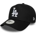 czarna-czapka-z-zakrzywionym-daszkiem-snapback-e-frame-league-essential-los-angeles-dodgers-mlb-new-era