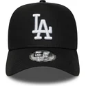 czarna-czapka-z-zakrzywionym-daszkiem-snapback-e-frame-league-essential-los-angeles-dodgers-mlb-new-era