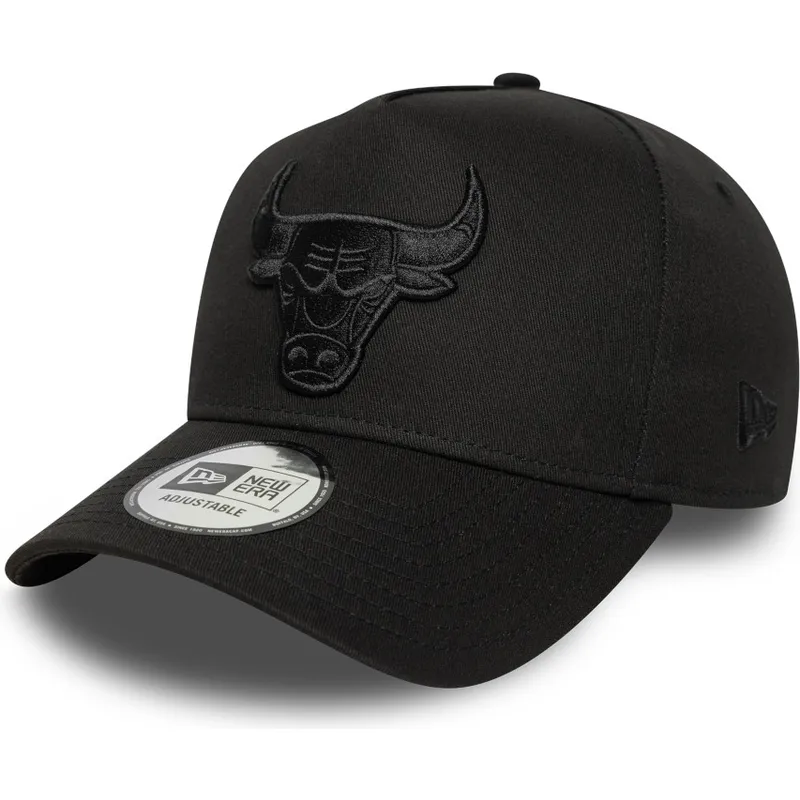czarna-czapka-z-zakrzywionym-daszkiem-snapback-e-frame-essential-chicago-bulls-nba-new-era