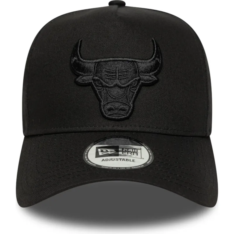 czarna-czapka-z-zakrzywionym-daszkiem-snapback-e-frame-essential-chicago-bulls-nba-new-era