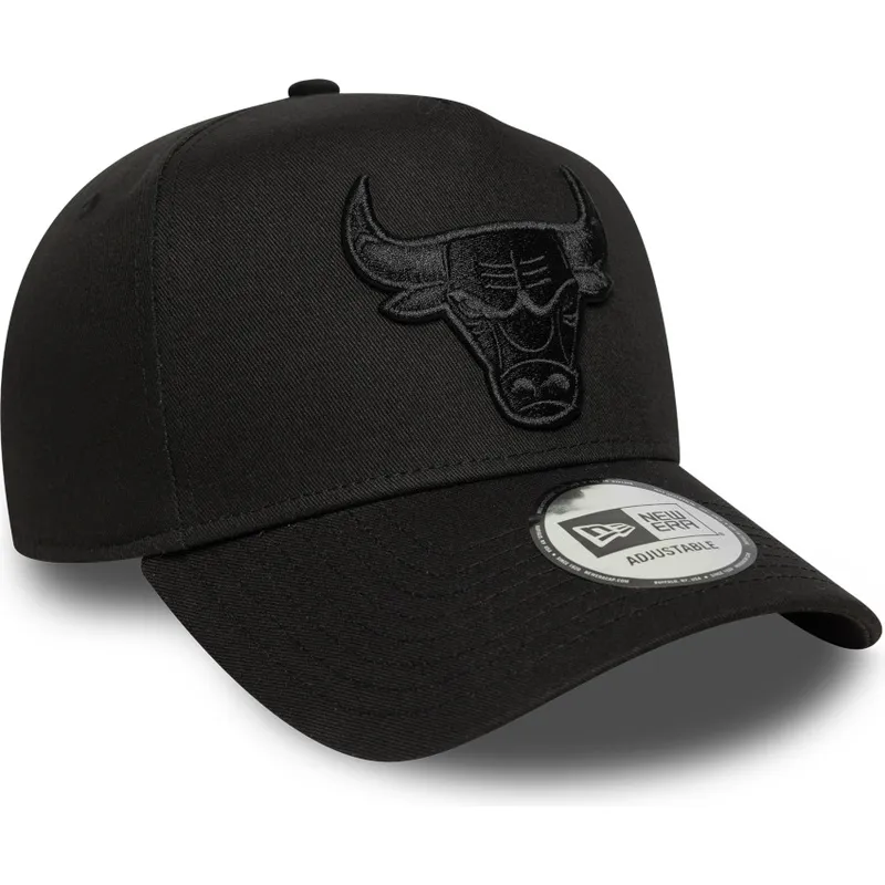 czarna-czapka-z-zakrzywionym-daszkiem-snapback-e-frame-essential-chicago-bulls-nba-new-era
