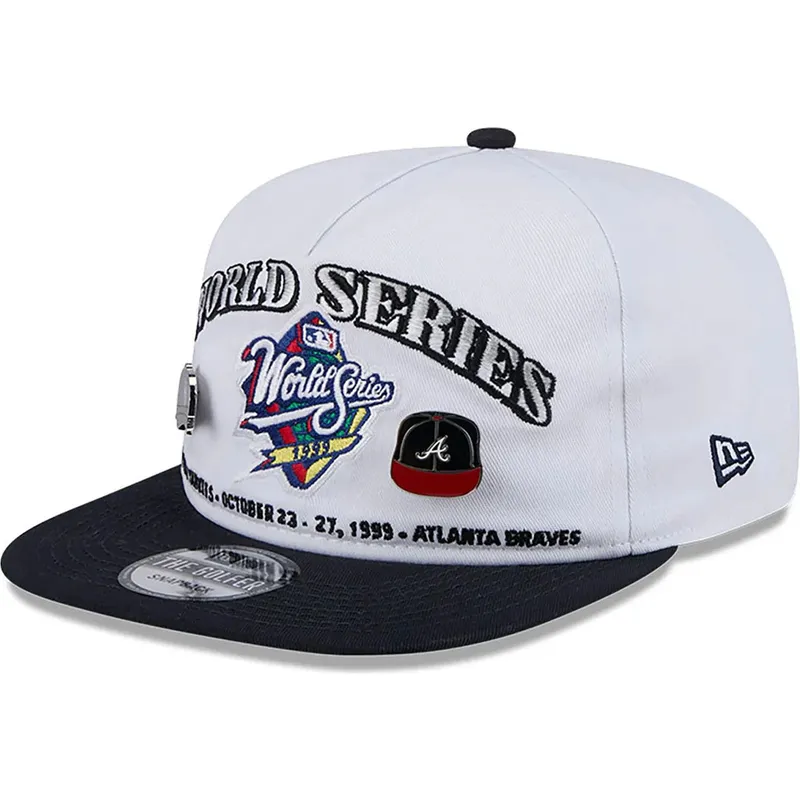biala-i-czarna-plaska-czapka-snapback-golfer-championship-pin-new-york-yankees-atlanta-braves-mlb-new-era