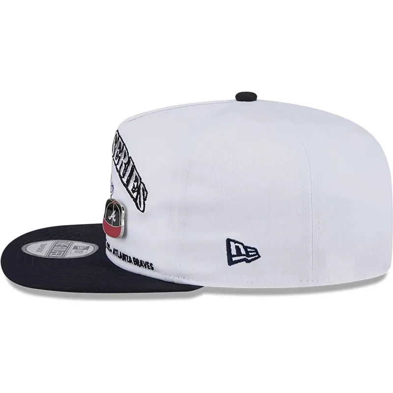 biala-i-czarna-plaska-czapka-snapback-golfer-championship-pin-new-york-yankees-atlanta-braves-mlb-new-era