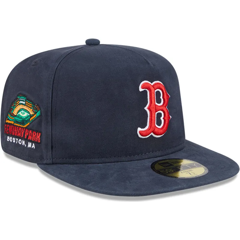 granatowa-dopasowana-czapka-z-daszkiem-59fifty-a-frame-championship-side-flag-boston-red-sox-mlb-new-era