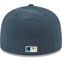 zielona-dopasowana-czapka-z-plaskim-daszkiem-59fifty-a-frame-championship-side-flag-oakland-athletics-mlb-new-era