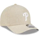 bezowa-czapka-z-zakrzywionym-daszkiem-snapback-9forty-m-crown-a-frame-cotton-weave-philadelphia-phillies-mlb-new-era