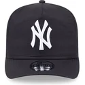 czarna-zakrzywiona-czapka-z-daszkiem-regulowana-golfer-everyday-nylon-new-york-yankees-mlb-od-new-era
