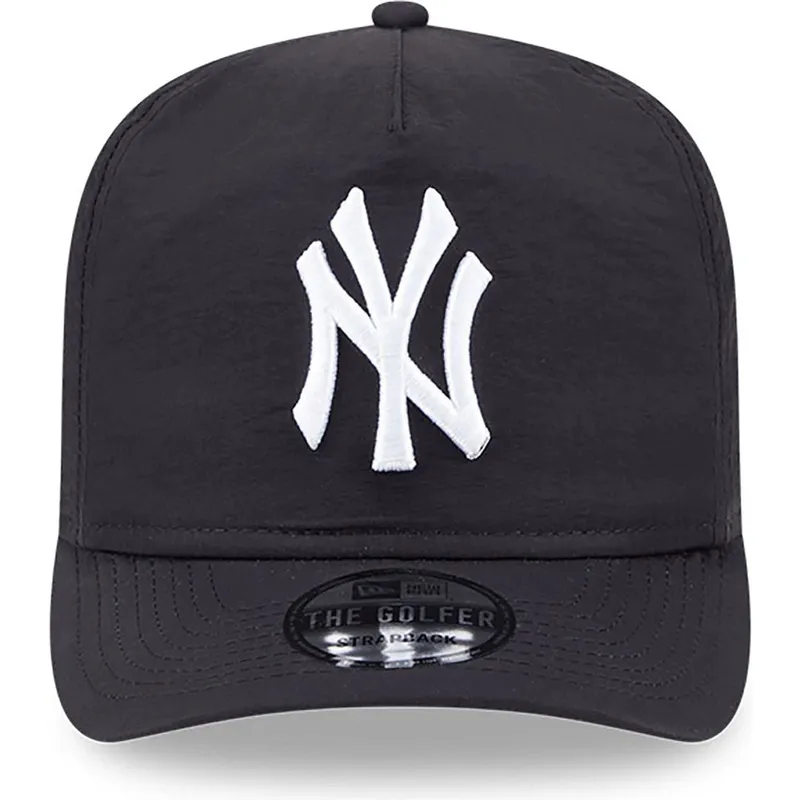czarna-zakrzywiona-czapka-regulowana-golfer-everyday-nylon-new-york-yankees-mlb-od-new-era