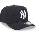czarna-zakrzywiona-czapka-z-daszkiem-regulowana-golfer-everyday-nylon-new-york-yankees-mlb-od-new-era
