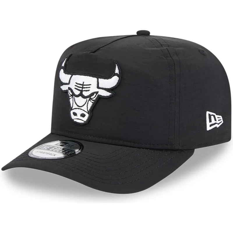 czarna-regulowana-czapka-z-zakrzywionym-daszkiem-golfer-everyday-nylon-chicago-bulls-nba-new-era