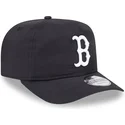 czarna-zakrzywiona-regulowana-czapka-golfer-everyday-nylon-boston-red-sox-mlb-od-new-era