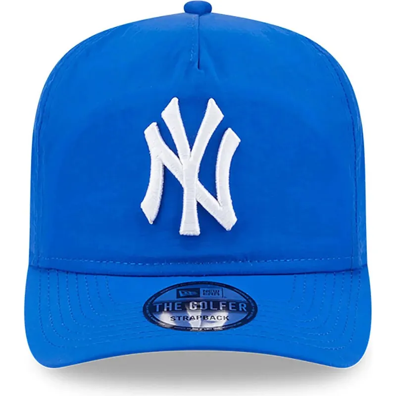 niebieska-regulowana-czapka-z-zakrzywionym-daszkiem-golfer-everyday-nylon-new-york-yankees-mlb-new-era