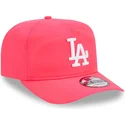 rozowa-regulowana-czapka-z-zakrzywionym-daszkiem-golfer-everyday-nylon-los-angeles-dodgers-mlb-new-era