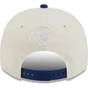 biala-i-niebieska-zakrzywiona-czapka-snapback-golfer-team-scribble-los-angeles-dodgers-mlb-new-era