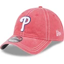 rozowa-regulowana-czapka-z-zakrzywionym-daszkiem-9twenty-washed-contrast-philadelphia-phillies-mlb-new-era