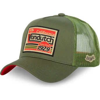 Zielona czapka trucker SURF07 Von Dutch